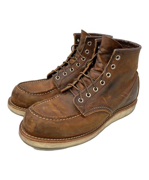RED WING（レッドウィング）RED WING (レッドウィング) 6-inch Classic Moc ブラウン サイズ:8.5の古着・服飾アイテム