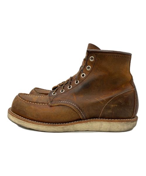 RED WING（レッドウィング）RED WING (レッドウィング) 6-inch Classic Moc ブラウン サイズ:8.5の古着・服飾アイテム