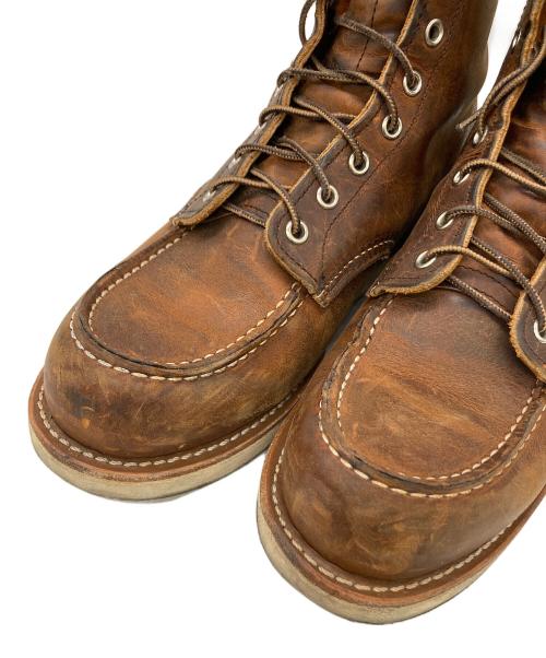 RED WING（レッドウィング）RED WING (レッドウィング) 6-inch Classic Moc ブラウン サイズ:8.5の古着・服飾アイテム
