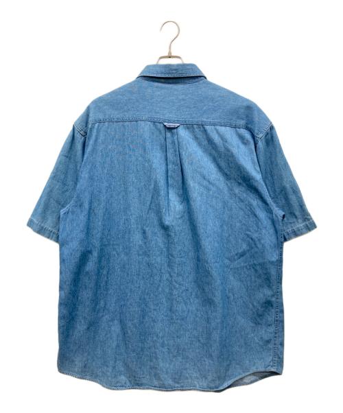 FUBU（フブ）FUBU (フブ) ビッグシャツ ブルー サイズ:Lの古着・服飾アイテム