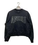 AMIRIアミリ）の古着「Sun Logo スウェット」｜ブラック