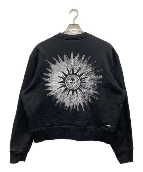 AMIRI（アミリ）AMIRI (アミリ) Sun Logo スウェット ブラック サイズ:IT 42の古着・服飾アイテム