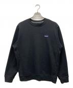 Patagoniaパタゴニア）の古着「M P-6 LABEL UPRISAL CREW SWEATSHIRT」｜ブラック