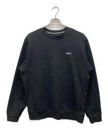 Patagonia（パタゴニア）の古着「M P-6 LABEL UPRISAL CREW SWEATSHIRT」｜ブラック
