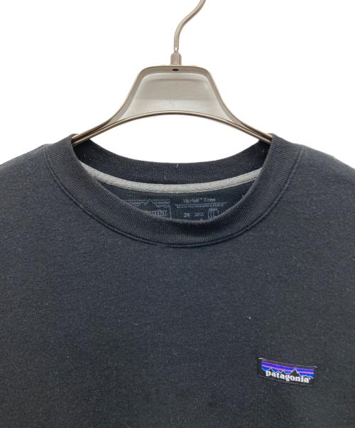Patagonia（パタゴニア）Patagonia (パタゴニア) M P-6 LABEL UPRISAL CREW SWEATSHIRT ブラック サイズ:Mの古着・服飾アイテム