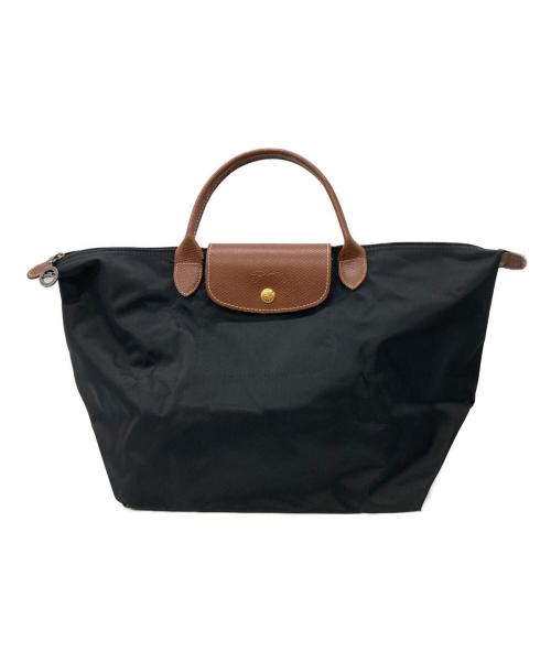 LONGCHAMP（ロンシャン）LONGCHAMP (ロンシャン) ハンドバッグ ル・プリアージュ ブラックの古着・服飾アイテム