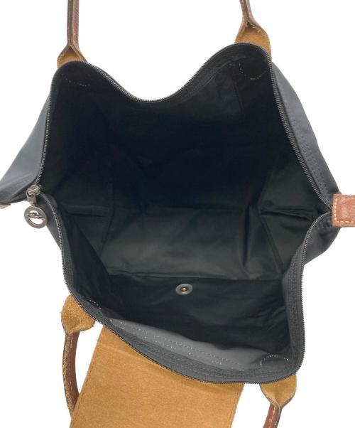 LONGCHAMP（ロンシャン）LONGCHAMP (ロンシャン) ハンドバッグ ル・プリアージュ ブラックの古着・服飾アイテム