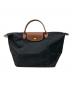 LONGCHAMP（ロンシャン）の古着「ハンドバッグ ル・プリアージュ」｜ブラック