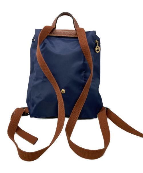 LONGCHAMP（ロンシャン）LONGCHAMP (ロンシャン) ナイロンリュック　ル・プリアージュ ネイビーの古着・服飾アイテム
