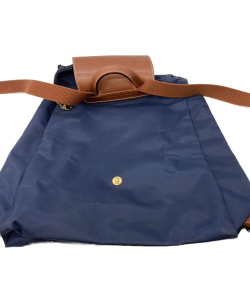 LONGCHAMP（ロンシャン）LONGCHAMP (ロンシャン) ナイロンリュック　ル・プリアージュ ネイビーの古着・服飾アイテム