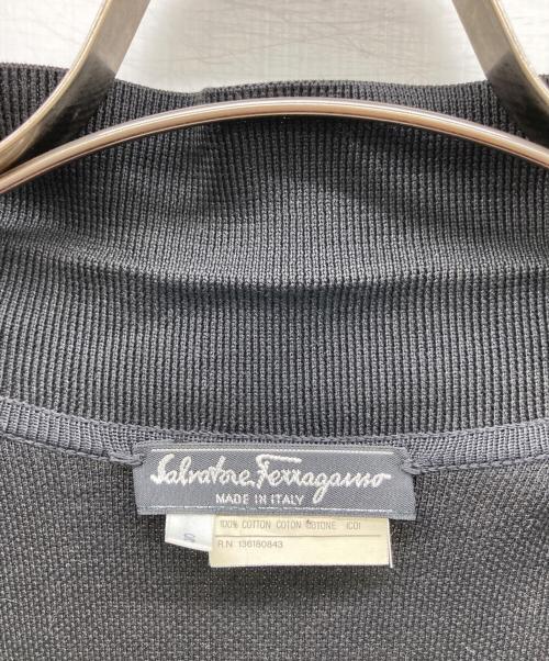 Salvatore Ferragamo（サルヴァトーレ フェラガモ）Salvatore Ferragamo (サルヴァトーレ フェラガモ) ジレ ブラック サイズ:Sの古着・服飾アイテム