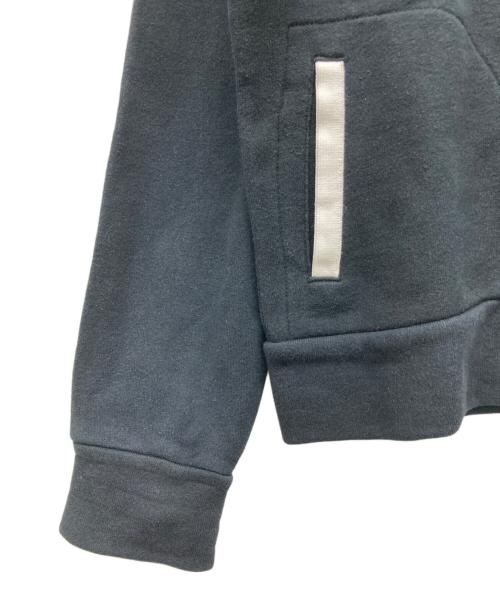 courreges 21（クレージュ２１）courreges 21 (クレージュ２１) ジップパーカー ブラック サイズ:38の古着・服飾アイテム