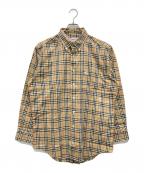 BURBERRYバーバリー）の古着「ノヴァチェックBDシャツ」｜ベージュ