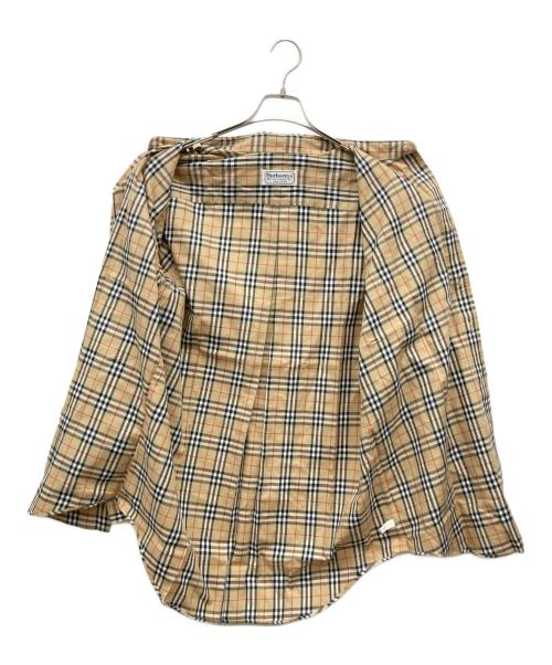 BURBERRY（バーバリー）BURBERRY (バーバリー) ノヴァチェックBDシャツ ベージュ サイズ:41(L)の古着・服飾アイテム