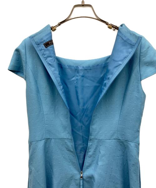 FOXEY（フォクシー）FOXEY (フォクシー) スクエアネックワンピース スカイブルー サイズ:40の古着・服飾アイテム