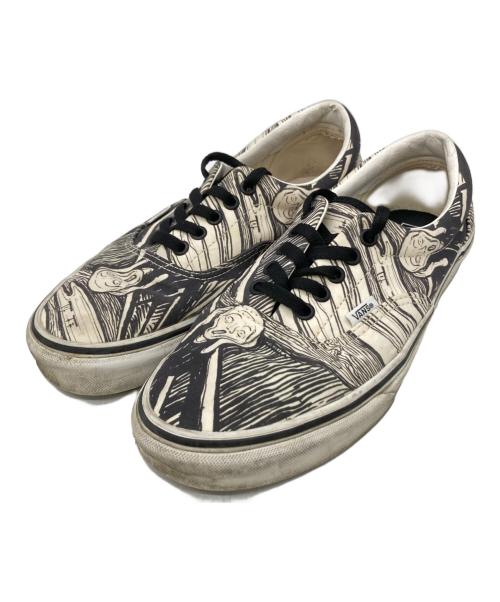 VANS（ヴァンズ）VANS (ヴァンズ) MoMA (モマ) スリッポン アイボリー サイズ:US9の古着・服飾アイテム
