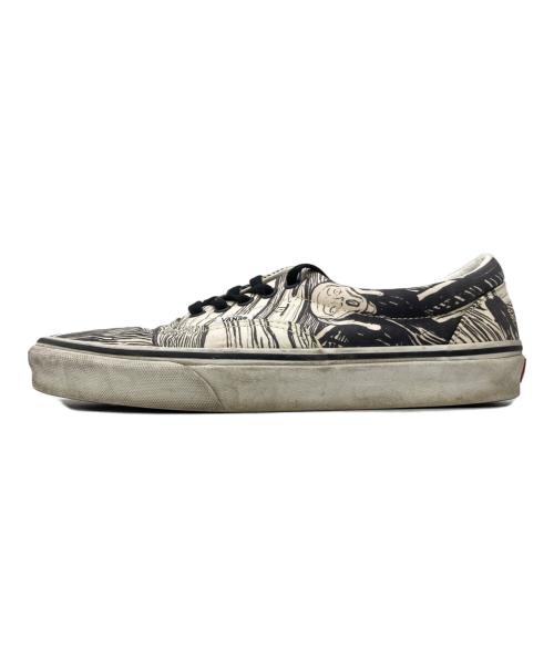 VANS（ヴァンズ）VANS (ヴァンズ) MoMA (モマ) スリッポン アイボリー サイズ:US9の古着・服飾アイテム
