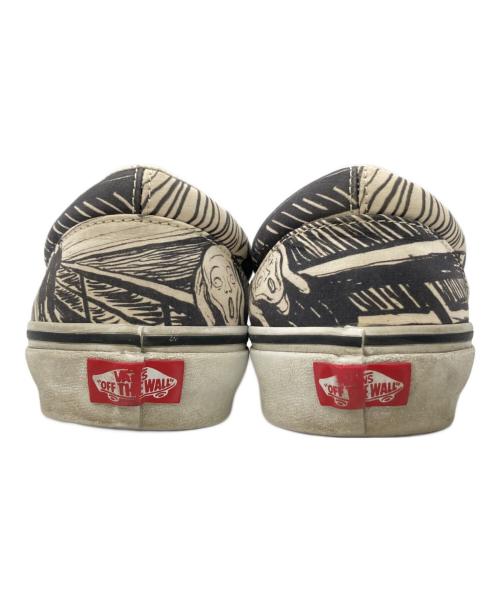 VANS（ヴァンズ）VANS (ヴァンズ) MoMA (モマ) スリッポン アイボリー サイズ:US9の古着・服飾アイテム