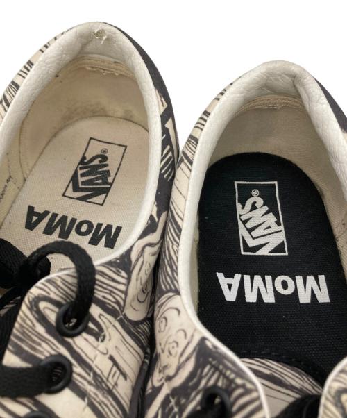 VANS（ヴァンズ）VANS (ヴァンズ) MoMA (モマ) スリッポン アイボリー サイズ:US9の古着・服飾アイテム