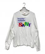 SAINT MICHAELセントマイケル）の古着「BEAUTIFUL SAINT LS TEE」｜ホワイト