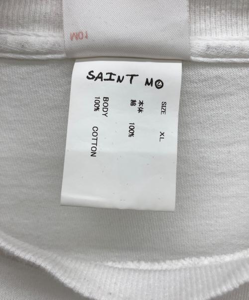 SAINT MICHAEL（セントマイケル）SAINT MICHAEL (セントマイケル) BEAUTIFUL SAINT LS TEE ホワイト サイズ:XLの古着・服飾アイテム