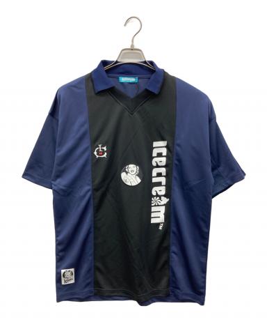 中古・古着通販】ICE CREAM (アイスクリーム) Football Shirt ネイビー