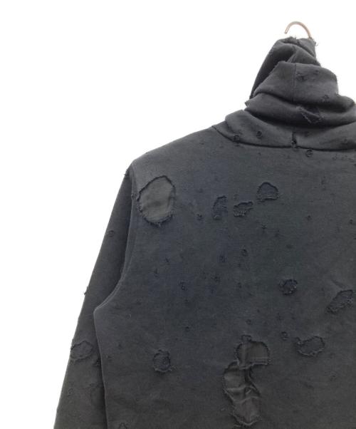 GIVENCHY（ジバンシィ）GIVENCHY (ジバンシィ) Destroyed Logo Pullover ブラック サイズ:Lの古着・服飾アイテム