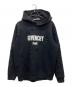 GIVENCHY（ジバンシィ）の古着「Destroyed Logo Pullover」｜ブラック