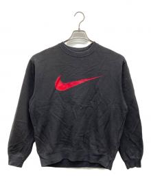 NIKE（ナイキ）の古着「ビックスウォッシュスウェット」｜ブラック×レッド