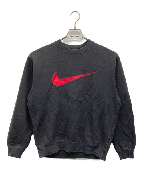 NIKE（ナイキ）NIKE (ナイキ) ビックスウォッシュスウェット ブラック×レッド サイズ:Ｌの古着・服飾アイテム