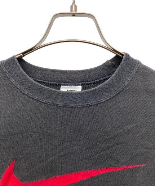 NIKE（ナイキ）NIKE (ナイキ) ビックスウォッシュスウェット ブラック×レッド サイズ:Ｌの古着・服飾アイテム