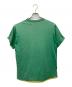USED (ユーズド) ダブルフェイスtシャツ グリーン×イエロー サイズ:なし：6000円