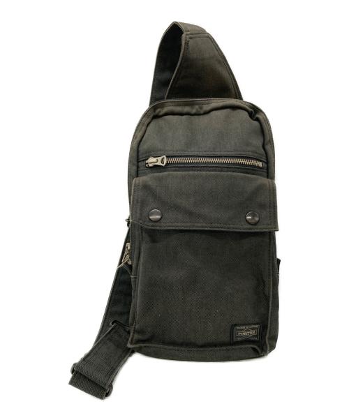 PORTER（ポーター）PORTER (ポーター) SLING SHOULDER BAG グレーの古着・服飾アイテム