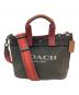 COACH（コーチ）の古着「トート 20・カラーブロック」｜ブラック