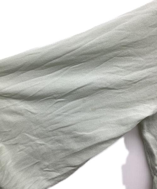 ADORE（アドーア）ADORE (アドーア) レイヤードヘムニット 黄緑 サイズ:38の古着・服飾アイテム