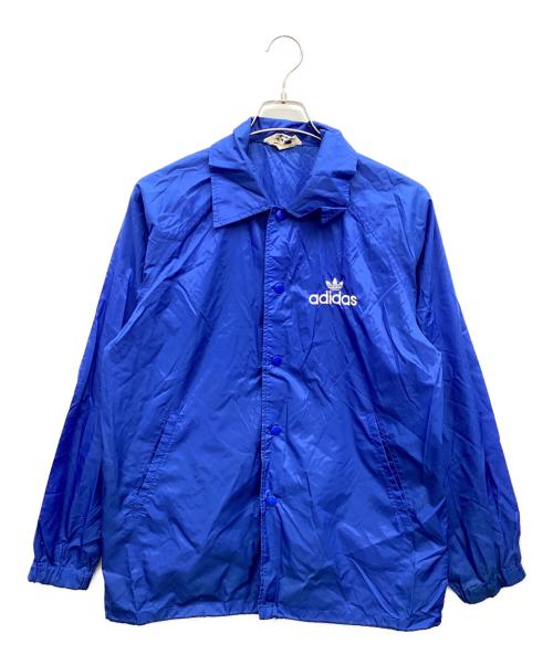 adidas（アディダス）adidas (アディダス) コーチジャケット ブルー サイズ:Mの古着・服飾アイテム