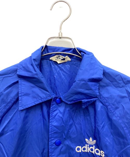 adidas（アディダス）adidas (アディダス) コーチジャケット ブルー サイズ:Mの古着・服飾アイテム