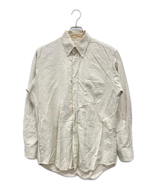 L.L.Bean（エルエルビーン）L.L.Bean (エルエルビーン) 80s 長袖シャツ ベージュ サイズ:15 1/2-33の古着・服飾アイテム
