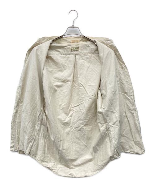 L.L.Bean（エルエルビーン）L.L.Bean (エルエルビーン) 80s 長袖シャツ ベージュ サイズ:15 1/2-33の古着・服飾アイテム