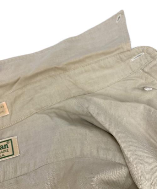 L.L.Bean（エルエルビーン）L.L.Bean (エルエルビーン) 80s 長袖シャツ ベージュ サイズ:15 1/2-33の古着・服飾アイテム