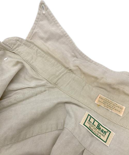 L.L.Bean（エルエルビーン）L.L.Bean (エルエルビーン) 80s 長袖シャツ ベージュ サイズ:15 1/2-33の古着・服飾アイテム