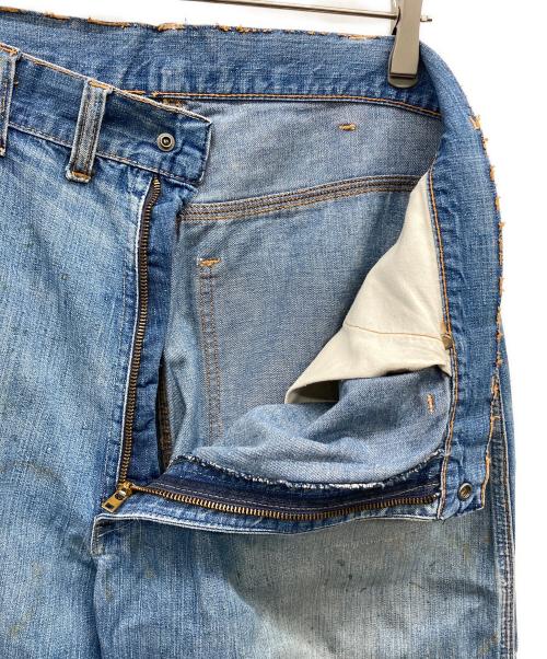 OSH KOSH（オシュコシュ）OSH KOSH (オシュコシュ) ペインターデニムパンツ スカイブルー サイズ:なしの古着・服飾アイテム