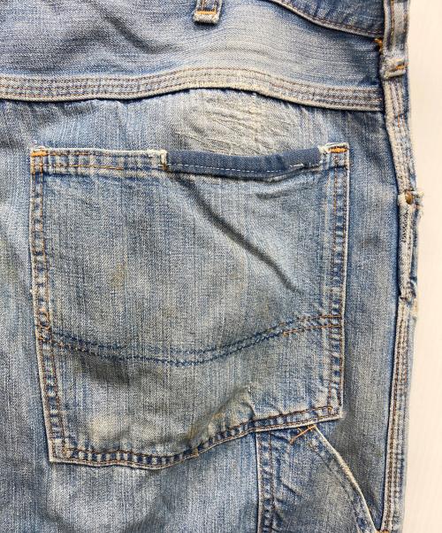 OSH KOSH（オシュコシュ）OSH KOSH (オシュコシュ) ペインターデニムパンツ スカイブルー サイズ:なしの古着・服飾アイテム