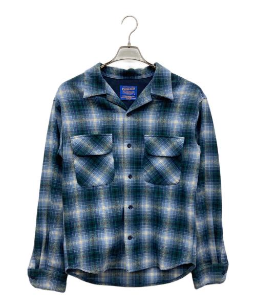 PENDLETON（ペンドルトン）PENDLETON (ペンドルトン) ボードシャツ ネイビー サイズ:Ｌの古着・服飾アイテム