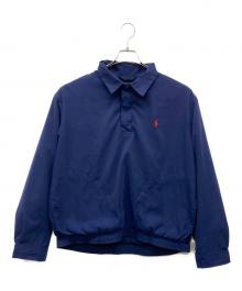 POLO GOLF（ポロ ゴルフ）の古着「ハーフスナップボタンスウェット」｜ネイビー