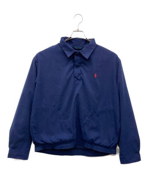 POLO GOLF（ポロ ゴルフ）POLO GOLF (ポロ ゴルフ) ハーフスナップボタンスウェット ネイビー サイズ:Ｌの古着・服飾アイテム