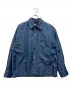 G-STAR RAWジースターロゥ）の古着「LONG POCKET BOX FIT SHIRT」｜インディゴ