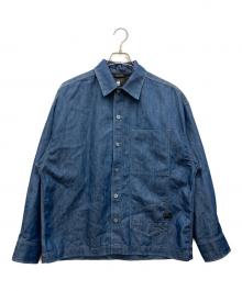 G-STAR RAW（ジースターロゥ）の古着「LONG POCKET BOX FIT SHIRT」｜インディゴ