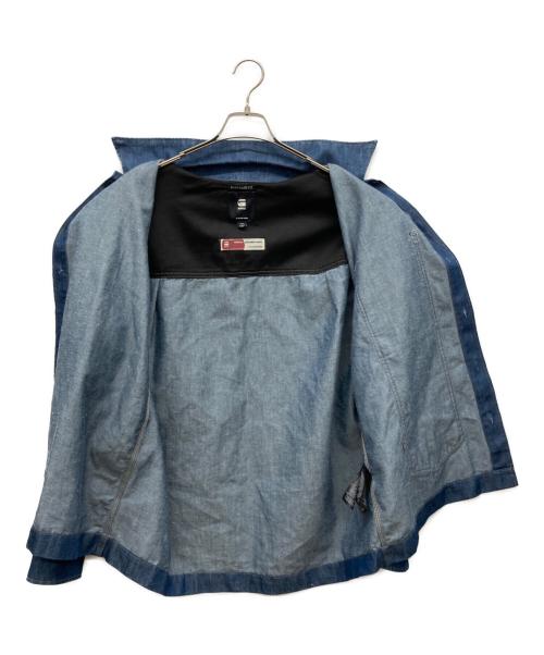G-STAR RAW（ジースターロゥ）G-STAR RAW (ジースターロゥ) LONG POCKET BOX FIT SHIRT インディゴ サイズ:XSの古着・服飾アイテム