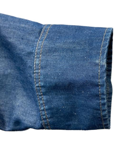 G-STAR RAW（ジースターロゥ）G-STAR RAW (ジースターロゥ) LONG POCKET BOX FIT SHIRT インディゴ サイズ:XSの古着・服飾アイテム